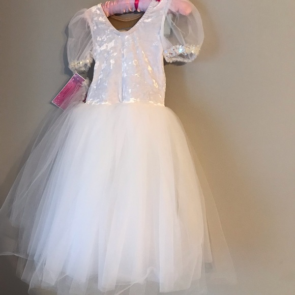 White Junior Bride 👰 Gown - Picture 8 of 8